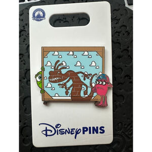 2025 Disney Parks Pixar Monsters, Inc. Mike Wazowski Fungus Randall OE Pin